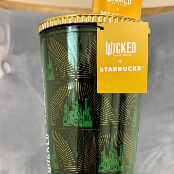 Starbucks Wicked Emerald City Metallic Green Cold Cup (24 oz.) - Picture 3 of 5